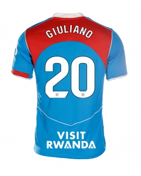 Atletico Madrid Giuliano Simeone #20 Maglia Gara Terza Repliche 2025-26 Donna Maniche Corte